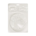 Soft Mould A5 - Silent Sea wave 