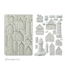 Silicon mold A5 - Silent Sea houses and lighthouse 