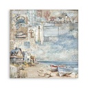 Scrapbooking Pad 22 sheets cm 30,5x30,5 (12"x12") Single face - Silent Sea
