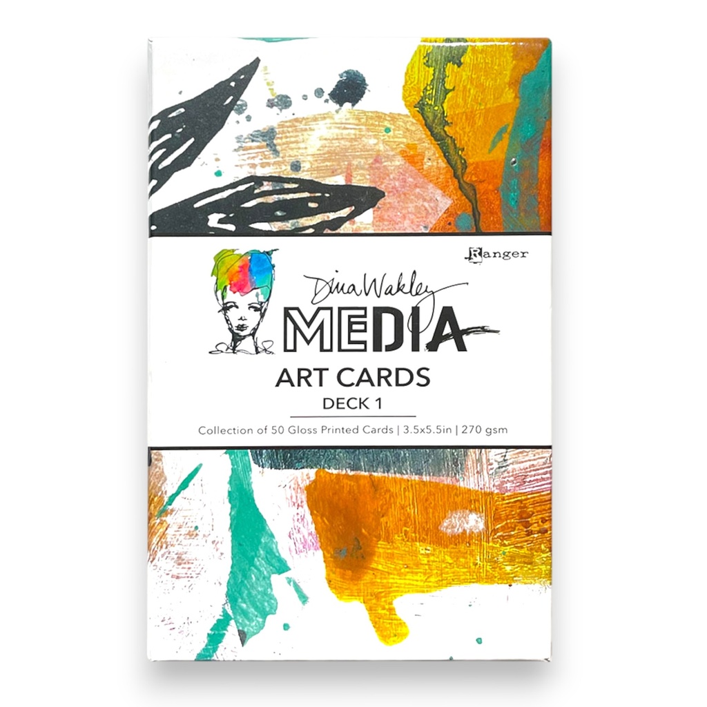 Dina Wakley MEdia Art Cards 