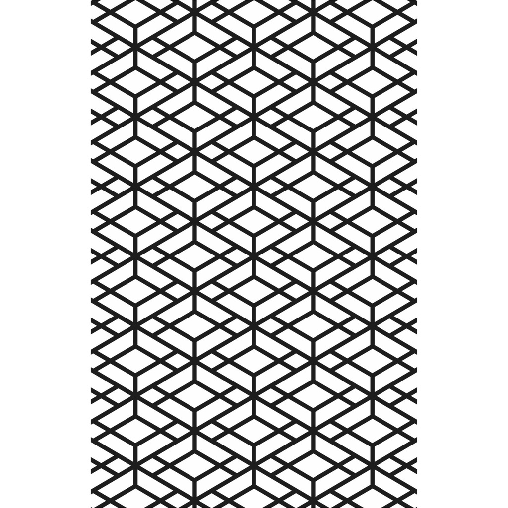 Geometric Blocks A6 Personal Impressions Stamp