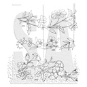 Tim Holtz - Stampers Anonymous Cling Stamps - Embroidery