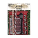 Tim Holtz Idea-ology - Baseboards+Transparencies (Christmas)