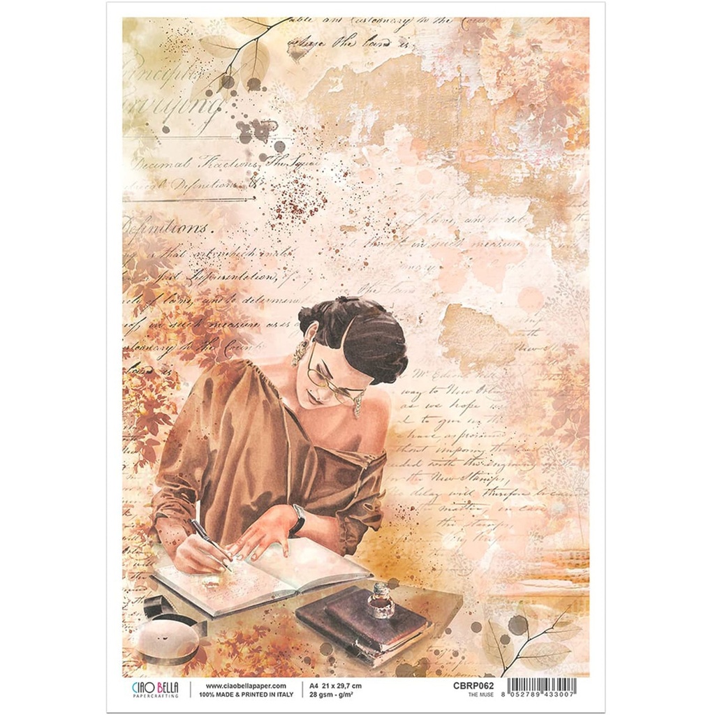 Ciao Bella Paper - The Muse A4 rice paper (5 Pack)