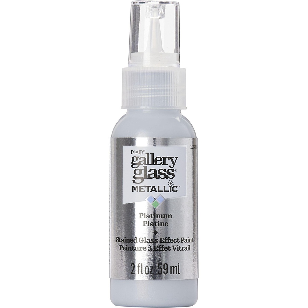 Gallery Glass Metallic - Platinum (2oz)