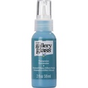 Plaid - Gallery Glass - 2oz - Turquoise