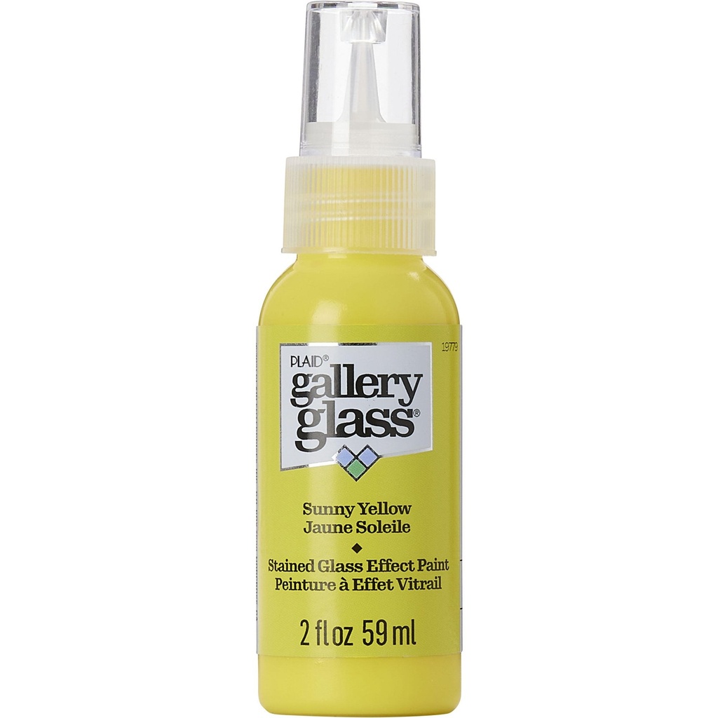 Plaid - Gallery Glass - 2oz - Sunny Yellow