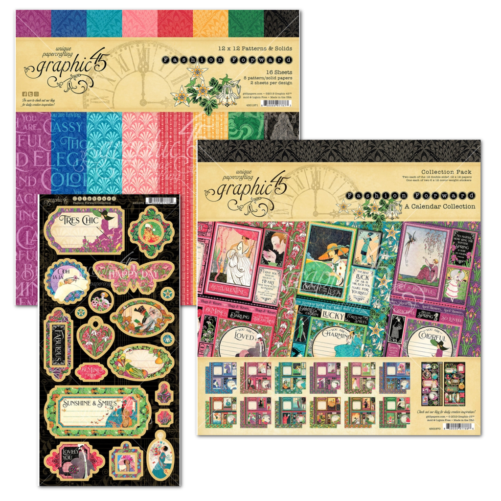 Graphic 45 - Fashion Forward Collection