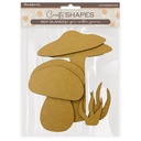 Stamperia - Hidden Grove -  Crafty Shapes - Mushrooms