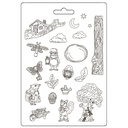 Stamperia - Hidden Grove -  A4 Soft Mould 