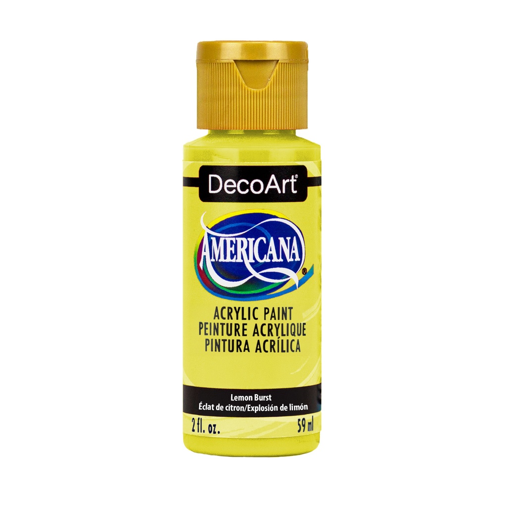 DecoArt Americana Acrylic - Lemon Burst (2oz)
