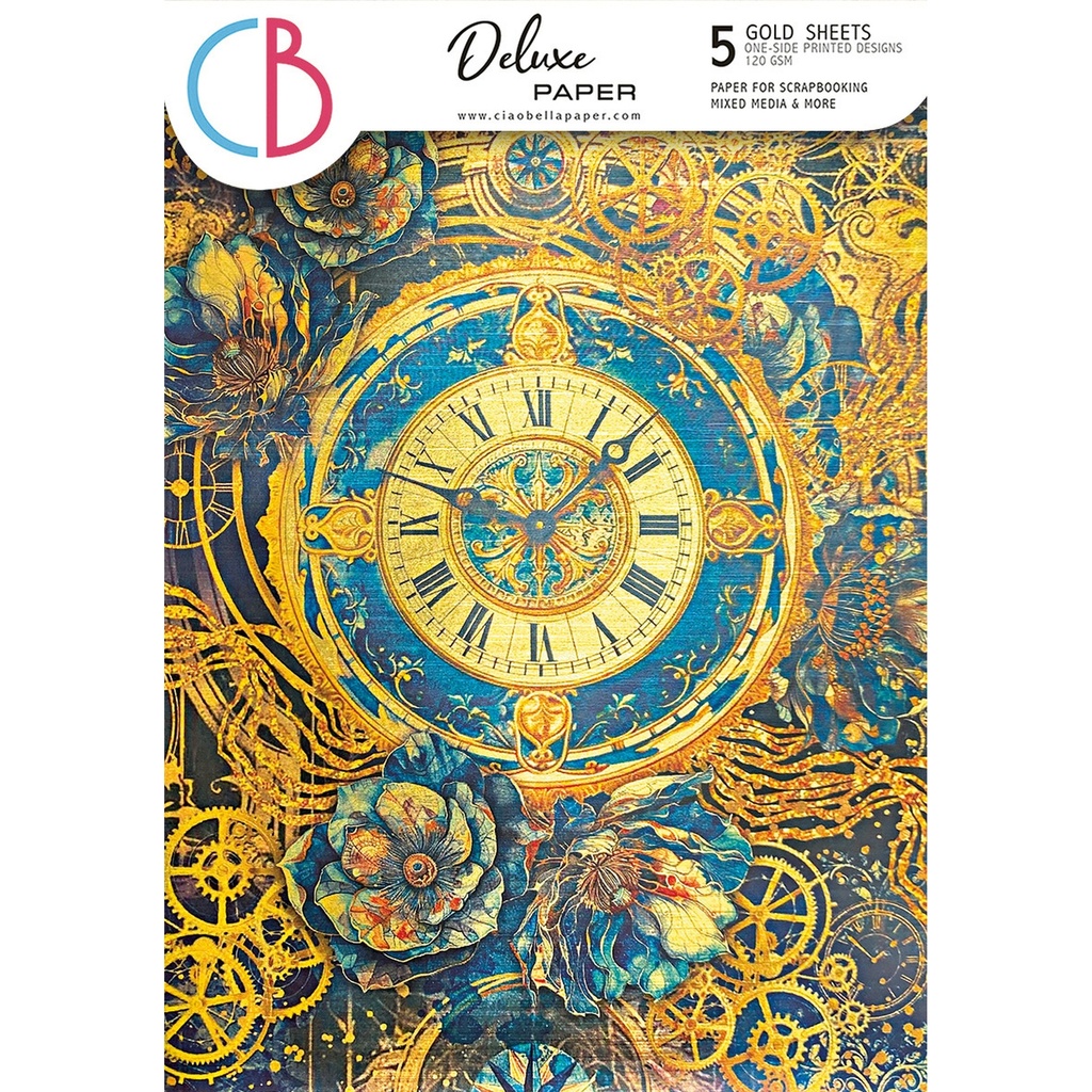Celestial Deluxe Gold A4 Paper 5/Pkg