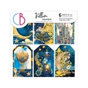 Celestial 6"x6" Vellum Fussy Cut  6/Pkg