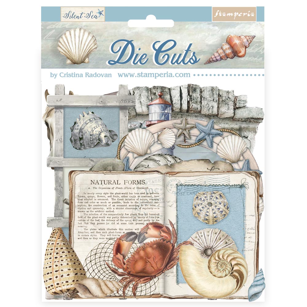 Stamperia - Silent Sea Die cuts assorted