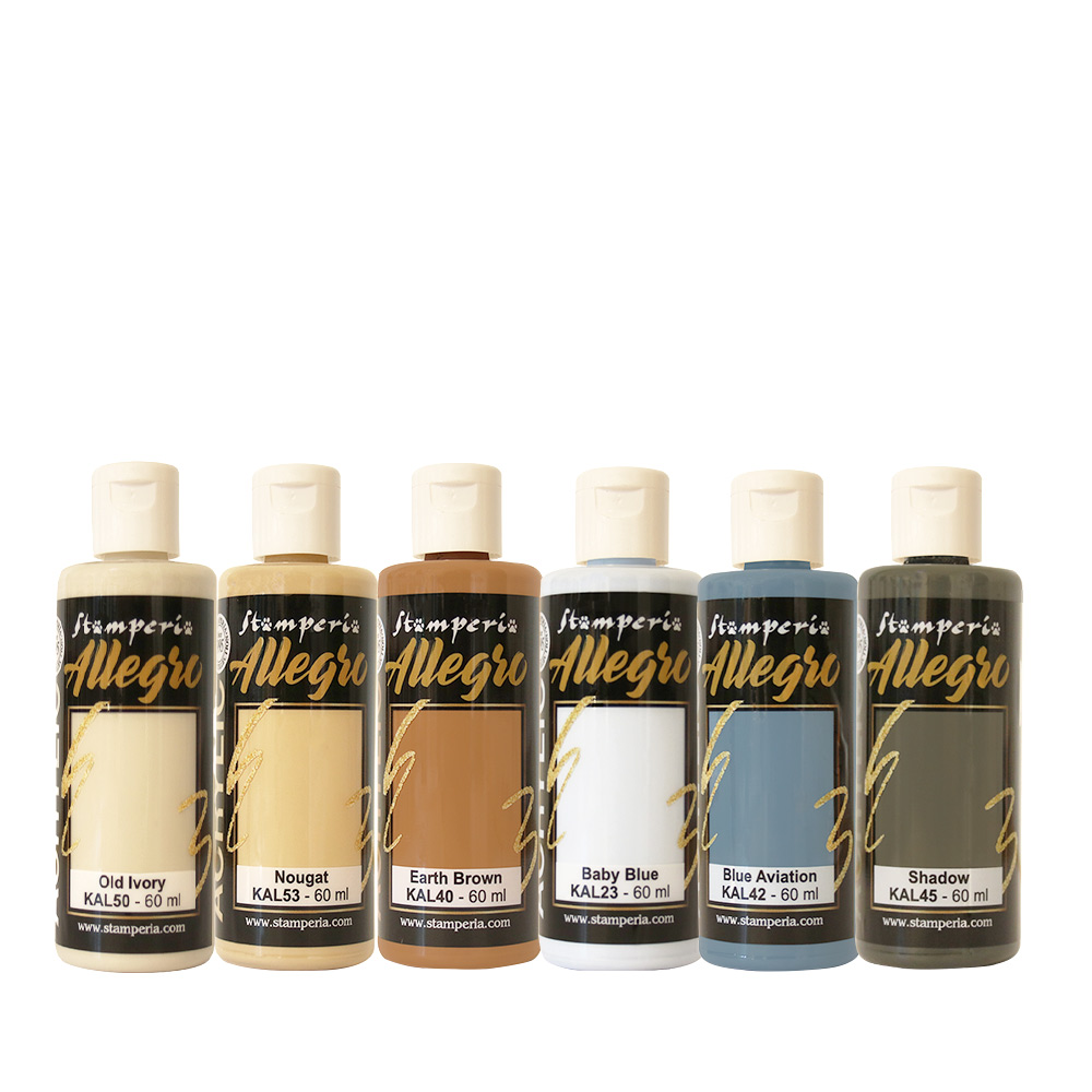 Stamperia Silent Sea - Allegro Acrylic Paints