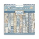 Stamperia - Silent Sea - Scrapbooking Pad - Backgrounds - 12"x12" Double Sided