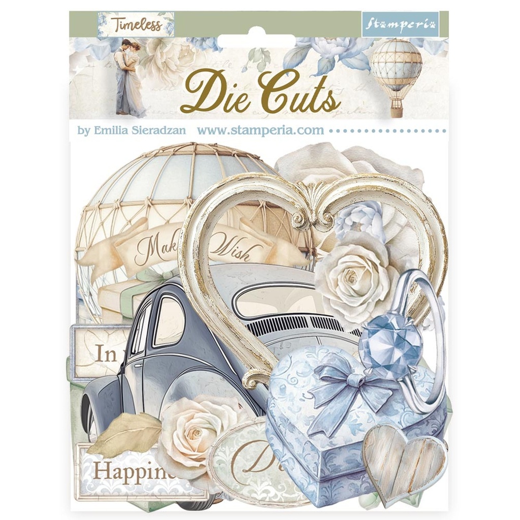 Stamperia - Timeless - Die cuts assorted - Timeless