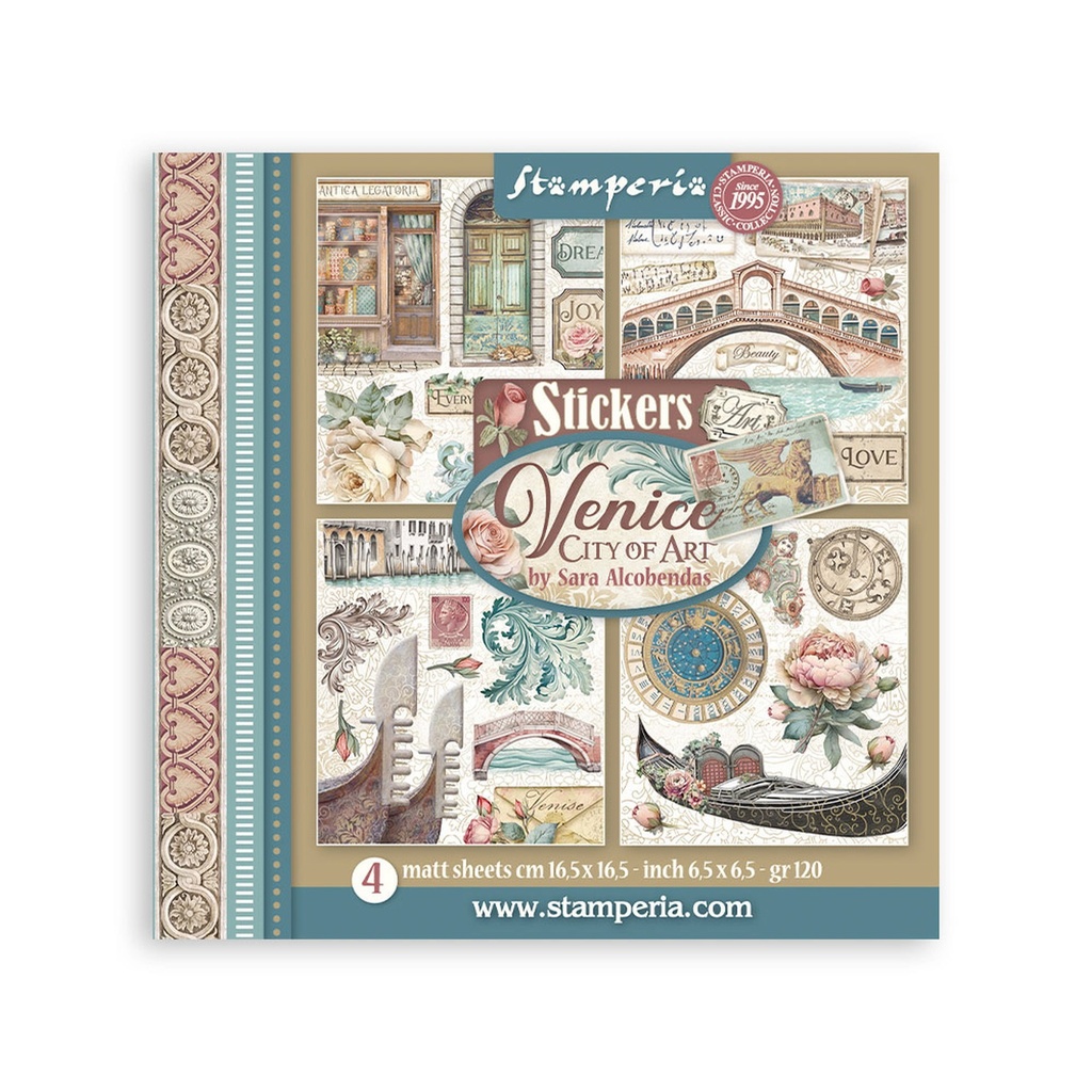 Stamperia - Venice City of Art - Stickers