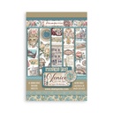 Stamperia - Venice City of Art - Washi pad (A5 - 8 sheets)