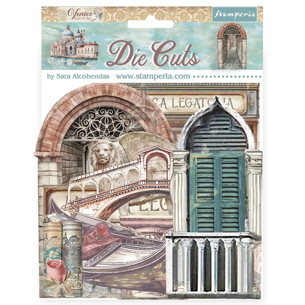 Stamperia - Venice City of Art - Die Cuts 