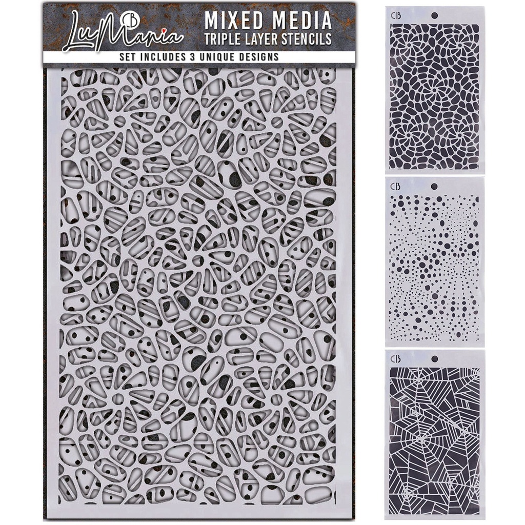 Ciao Bella Paper - Set #4 Triple Layer Stencil Mix 