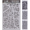 Ciao Bella Paper - Set #6 Triple Layer Stencil Mix