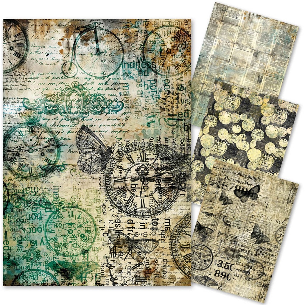 Ciao Bella Paper - Time Capsule A4 Mixed Media rice paper(Shipping from 2nd June)
