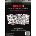 Gelli Arts Image Transfer Printables - Florals