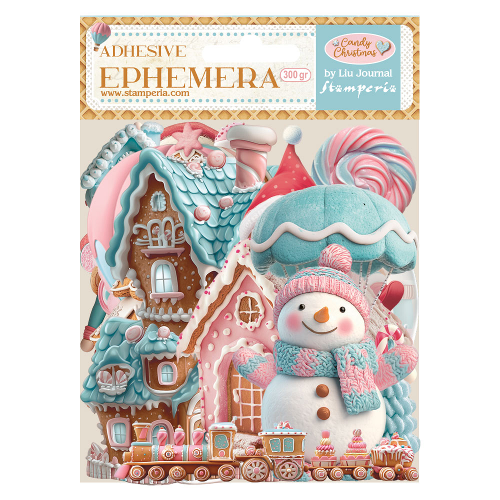 Stamperia - Candy Christmas - Ephemera  