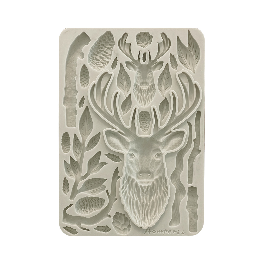 Stamperia - The Owl's House - Silicon mould A5  Deer
