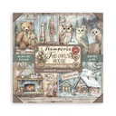 Stamperia - The Owl's House - 8"X8" Single Face Scrapbooking Pad 