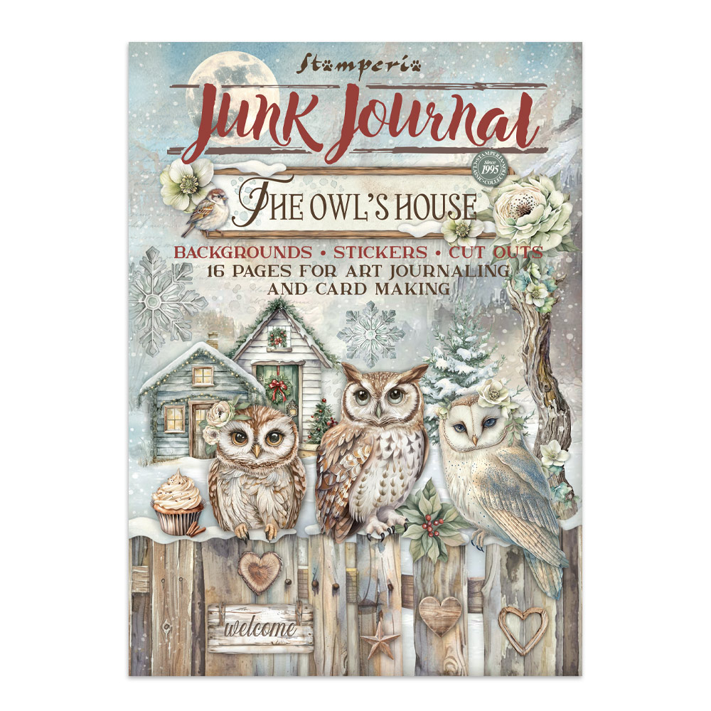 Stamperia - The Owl's House - Junk Journal