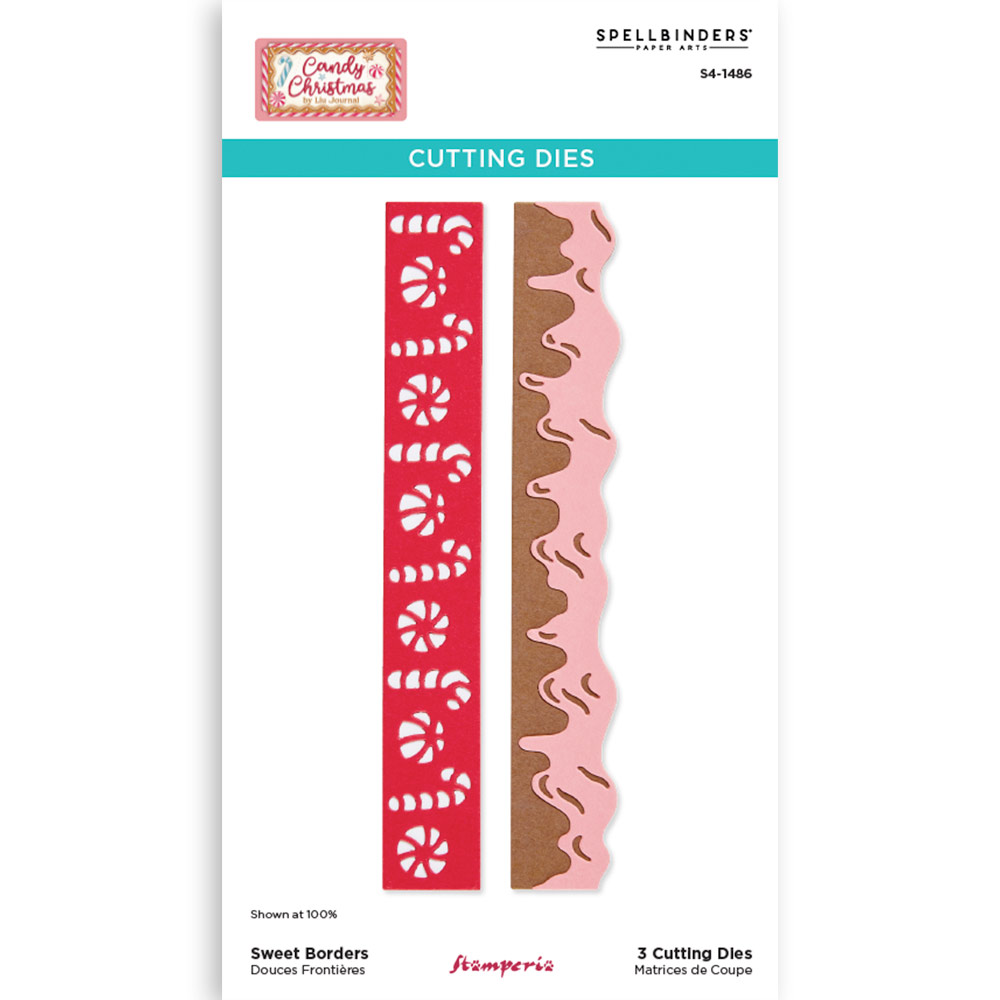 Stamperia - Candy Christmas - Cutting Dies Sweet borders 