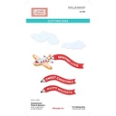 Stamperia - Candy Christmas - Cutting Dies Gingerbread Plane and Banners 