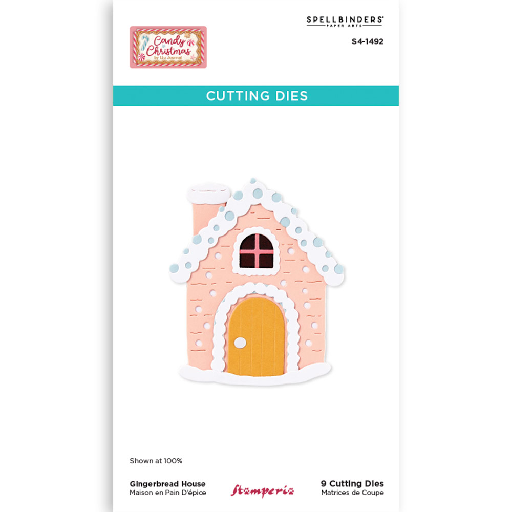Stamperia - Candy Christmas - Cutting Dies Gingerbread House 