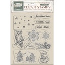 Stamperia - The Owl's House - Acrylic stamp Owl's House 