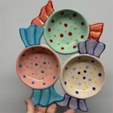 Sweetie 3pot Condiments Serving Tray (Carton of 6)