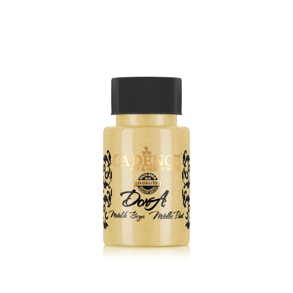 Cadence Dora Metallic Paint - White Gold (50ml)