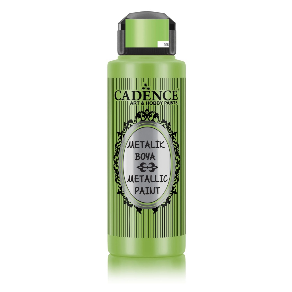 CADENCE METALLIC PAINT -PASTEL GREEN 70 ML