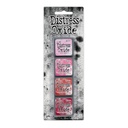 Tim Holtz Mini Distress Oxide Pads - Kit 1 (Includes Spun Sugar/Picked Raspberry/Festive Berries/Lumberjack Plaid)
