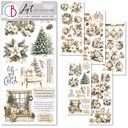 Ciao Bella Winter Season transparent adhesive sheets  5/Pkg **DUE 31/07/2025**