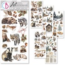 Ciao Bella Forest Tales transparent adhesive sheets 5/Pkg **DUE 31/07/2025**