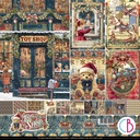 Ciao Bella Toy Shop Paper Pad 12"x12" 12/Pkg **DUE 31/07/2025**