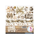 Ciao Bella Winter season  Fussy Cut Pad 6"x6" 24/Pkg **DUE 31/07/2025**