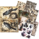 Ciao Bella Rice Paper A5 MIXED 8/Pkg Dark Academia **DUE 31/07/2025**