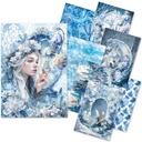 Ciao Bella Rice Paper A5 MIXED 8/Pkg Frozen Land  **DUE 31/07/2025**