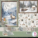 Ciao Bella Forest Tales   Patterns Pad 12"x12" 8/Pkg **DUE 31/07/2025**