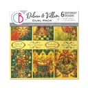 Ciao Bella Deluxe Paper Gold & Vellum Dual Pack MIXED 6/Pkg Toy Shop **DUE 31/07/2025**