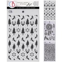 Ciao Bella Forest Tales Stencil Mix 5"x8" - Triple Layer **DUE 31/07/2025**