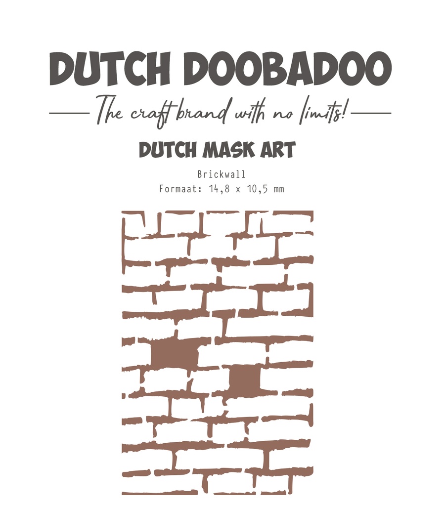 Dutch Doobadoo Mask Art - Brick Wall (A6)